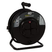 Kabelhaspel Neopreen 3x1.5 SWD VCD Zwart - 40 meter