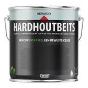 Hermadix Hardhoutbeits - Zwart Transparant