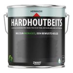 Hermadix Hardhoutbeits - Zwart Transparant