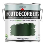 Hermadix Houtdecor Verfbeits Dekkend - Donkergroen