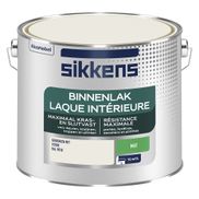 Sikkens Binnenlak Mat - RAL 9010 Sikkens Binnenlak Mat - RAL 9010