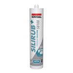 Soudal Silirub+ S8100 Sanitair Siliconenkit - Transparant
