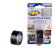HPX Stretch & Fuse Zelfvulkaniserende Tape - Zwart