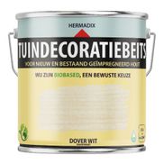Hermadix Tuindecoratiebeits Transparant - Dover Wit