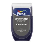 Flexa Creations Muurverf Tester Industrial Grey 30ml