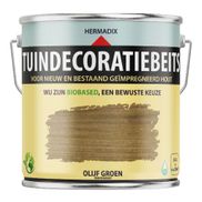 Hermadix Tuindecoratiebeits Transparant - Olijf Groen