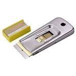 ProGold Glaskrabber - Smal met 5 Reservemesjes