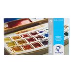 Van Gogh Aquarelverf set in kunststof etui met 24 kleuren in halve Napjes