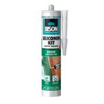 Bison Siliconenkit Bouw - Transparant