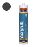 Soudal Acryrub Acrylaatkit - Zwart