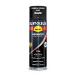 Rust-Oleum Hard Hat Advanced Spuitbus 2778 - Ral 9005 Zwart - Mat