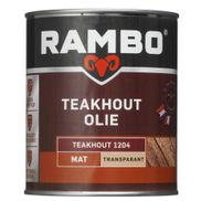 Rambo Teakhout Olie - Transparant 