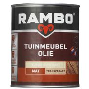 Rambo Tuinmeubel Olie Transparant - Kleurloos 750 ml