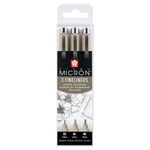 Sakura Pigma Micron Etui 3 Fineliners Zwart 02-04-08