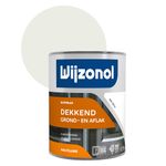 Wijzonol Dekkend Grond- en Aflak Halfglans - RAL 9010