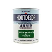 Hermadix Houtdecor Verfbeits Dekkend - Waterland Groen