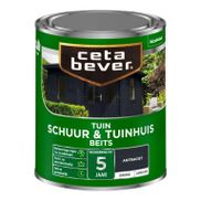 Cetabever Schuur en Tuinhuis beits - Antraciet