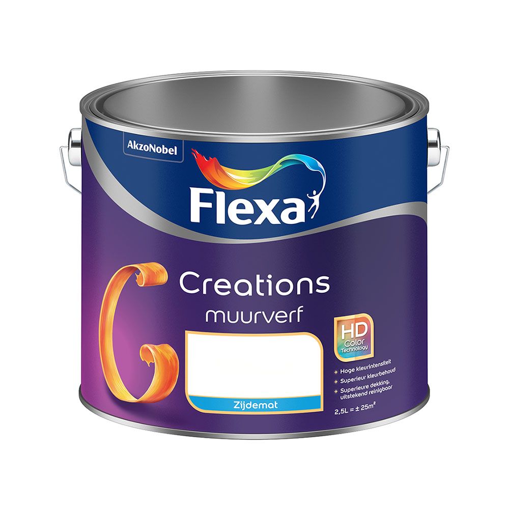 Flexa Creations Muurverf - Zijdemat Kopen? v.a. €34,46 | Verfwinkel.nl