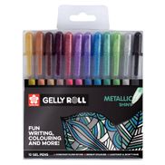 Sakura Unieke collectie van 12 Gelly Rolls Metallic