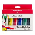 Amsterdam Standard Series acrylverf algemene selectie set | 6