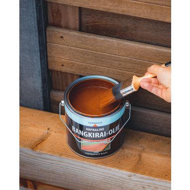 Hermadix Impraline Bangkirai Olie Transparant Bruin