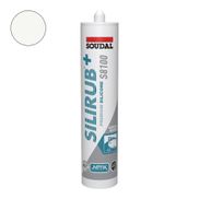 Soudal Silirub+ S8100 Sanitair Siliconenkit - Wit
