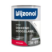 Wijzonol Dekkend Hoogglanslak 750 ml - RAL 9010