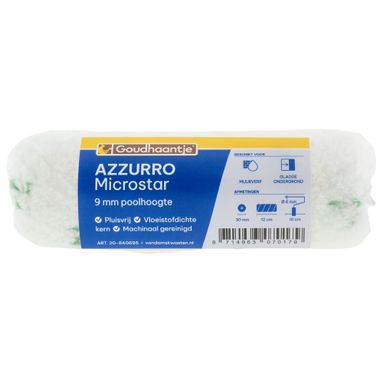 Goudhaantje Azzurro Radiatorrol Microstar - 9 mm