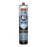 Soudal Fix - All Crystal glasheldere lijm - voegkit 290ml