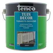 Tenco Tuindecor Dekkend Tuinbeits - Zwart (Ral 9005)