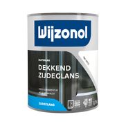 Wijzonol Dekkend Zijdeglanslak 750 ml - RAL 9010