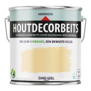 Hermadix Houtdecor Verfbeits Dekkend - Zandgeel