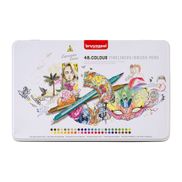 Bruynzeel Creatives Fineliner / Brushpen set 48 kleuren