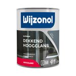 Wijzonol Dekkend Hoogglanslak 750 ml - 9121 Antraciet