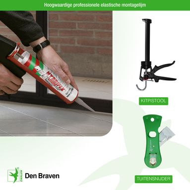 Den Braven Hybrifix - Grijs