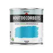 Hermadix Houtdecor Verfbeits Dekkend - Blauw