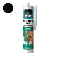 Bison Siliconenkit Bouw - Zwart