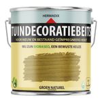 Hermadix Tuindecoratiebeits Transparant - Groen Naturel