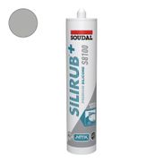 Soudal Silirub+ S8100 Sanitair Siliconenkit - Transparant-Grijs
