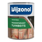 Wijzonol Transparant Tuinbeits - Zwart