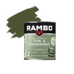 Rambo Pantserbeits Tuin & Steigerhout Zijdeglans - Helm Groen 750 ml
