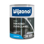 Wijzonol Dekkend Zijdeglanslak 750 ml - 9450 Zwart