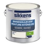 Sikkens Binnenmuurverf Mat - 2.5L RAL 9010