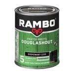 Rambo Pantserbeits Douglashout Transparant - Diepzwart