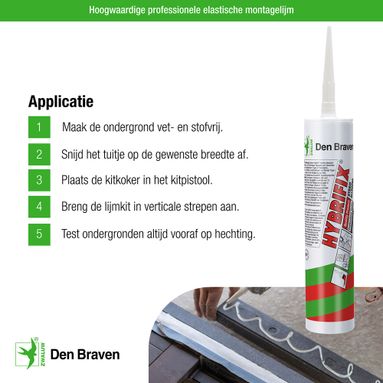 Den Braven Hybrifix - Grijs