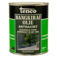 Tenco Bangkirai Olie - Antraciet
