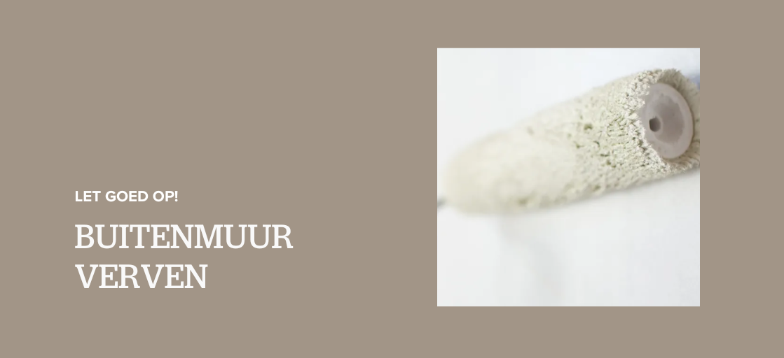 Buitenmuur verven