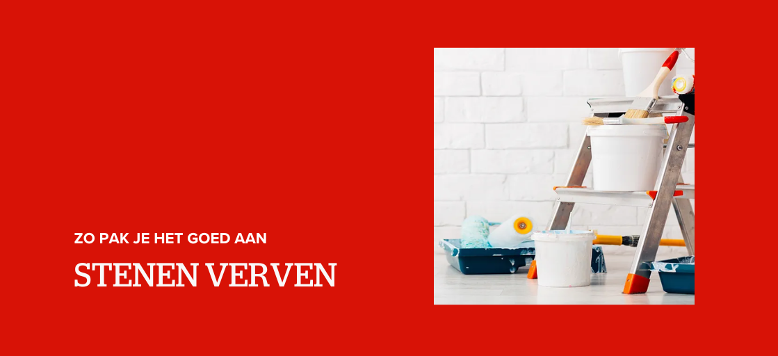 Hoe kun je het beste stenen verven?