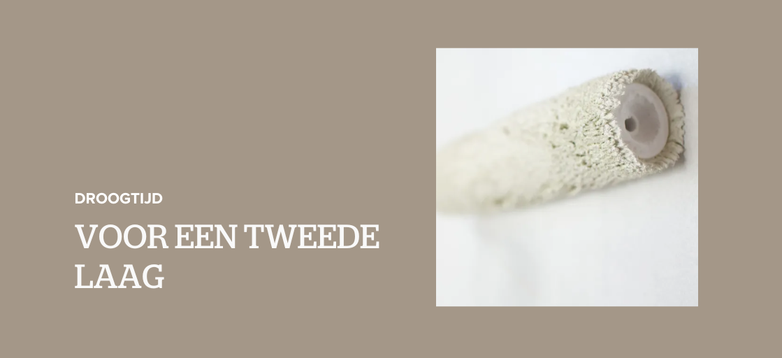 hoe lang moet verf drogen