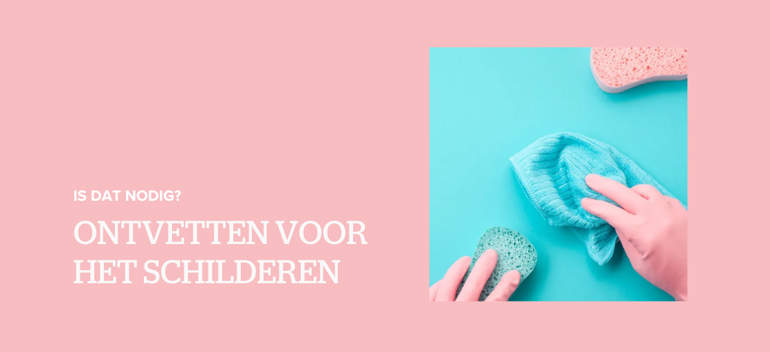 Ontvetten voor het schilderen